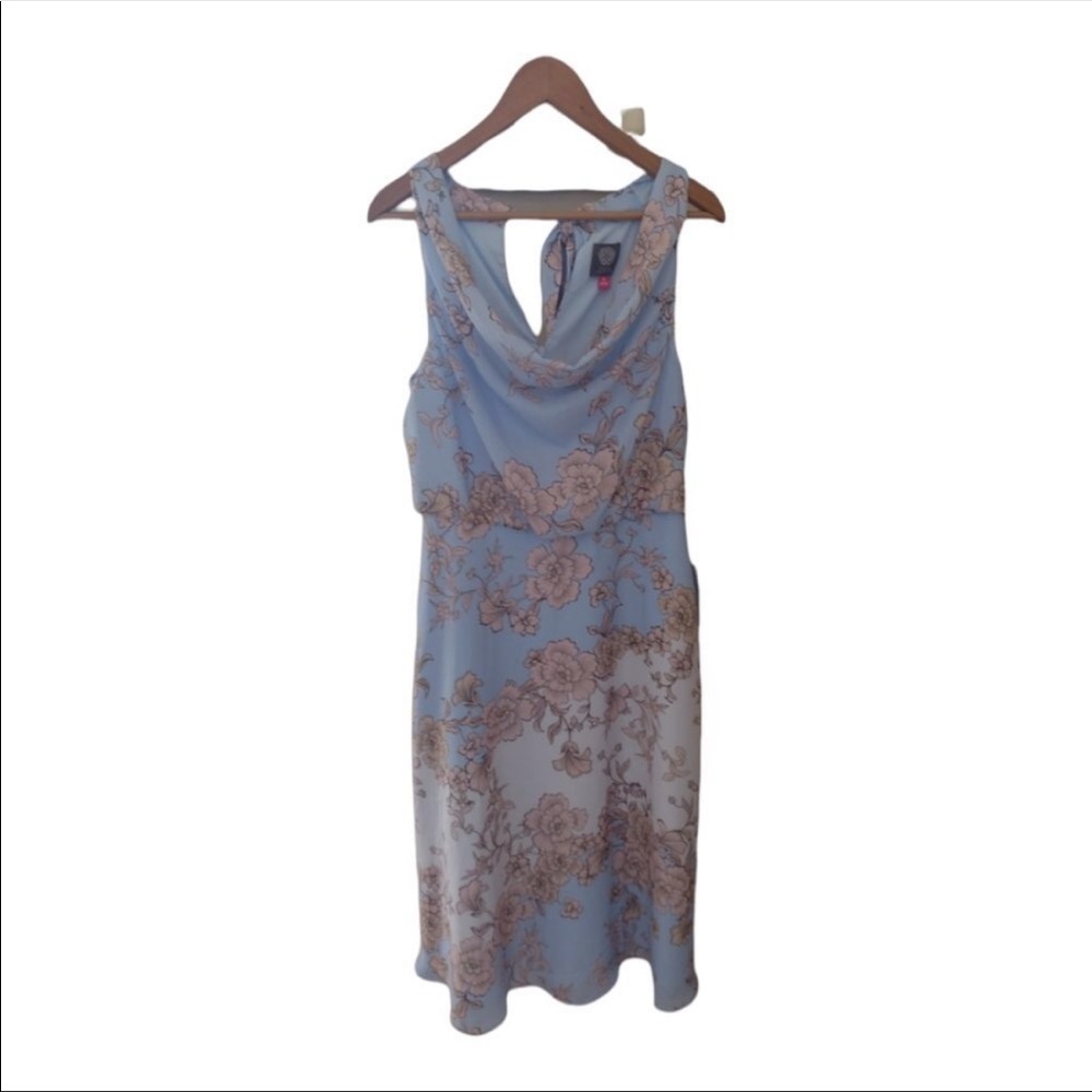 New Vince Camuto Floral Midi Dress